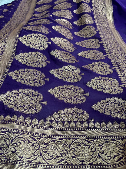Banarasi georgette sarees