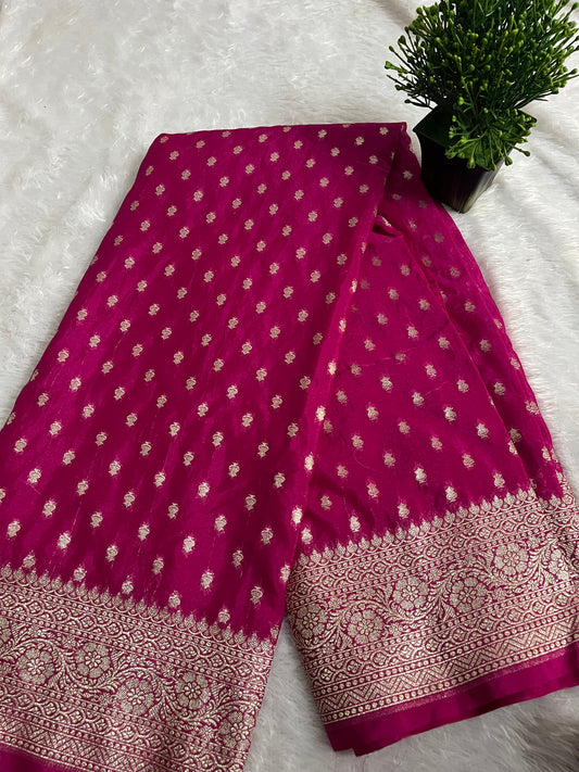 Banarasi georgette sarees