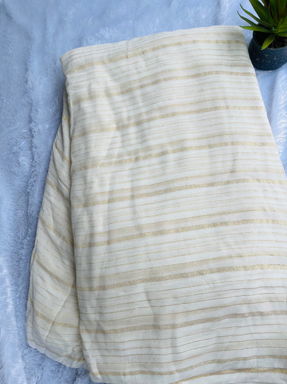 Onam collections 2025  georgette lurex fabric