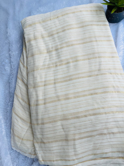 Onam collections 2025  georgette lurex fabric