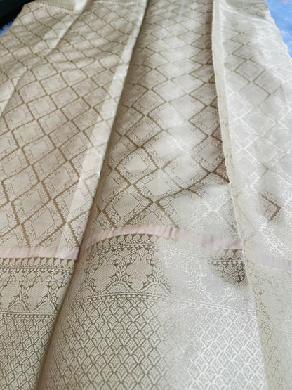 Beautiful soft Katan silk saree