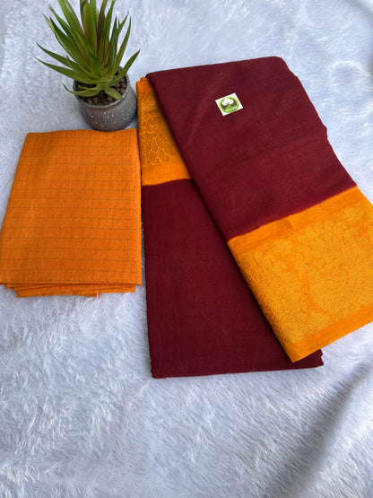Madurai cotton sungudi sarees