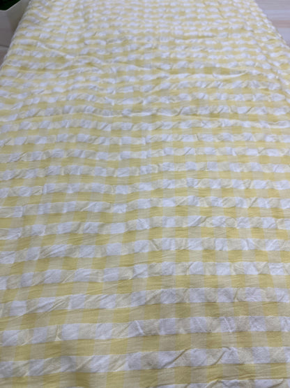 check seersucker fabric