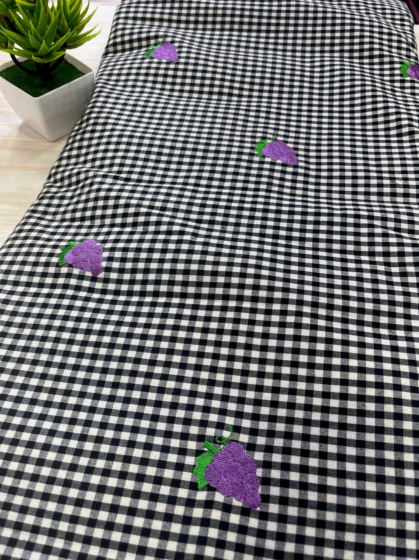 check seersucker fabric