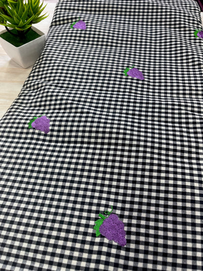 check seersucker fabric