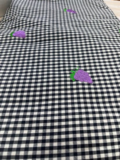 check seersucker fabric