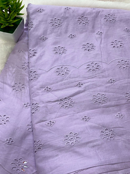 LAVENDER SHADE HACKOBA FABRIC