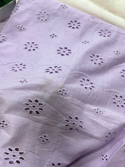 LAVENDER SHADE HACKOBA FABRIC