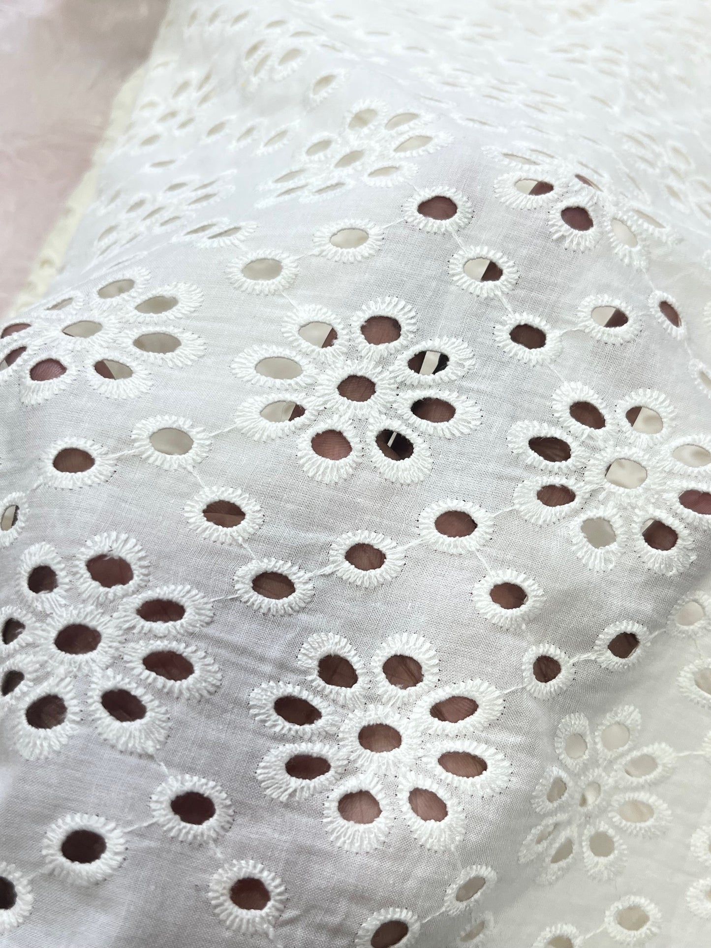white premium hakoba fabric