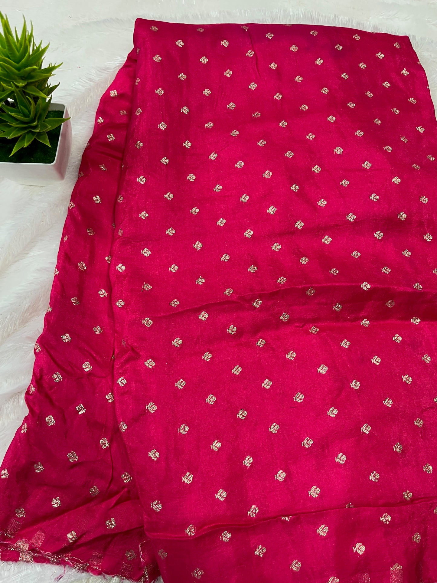 RANI PINK SHADE RUSSIAN SILK FABRIC