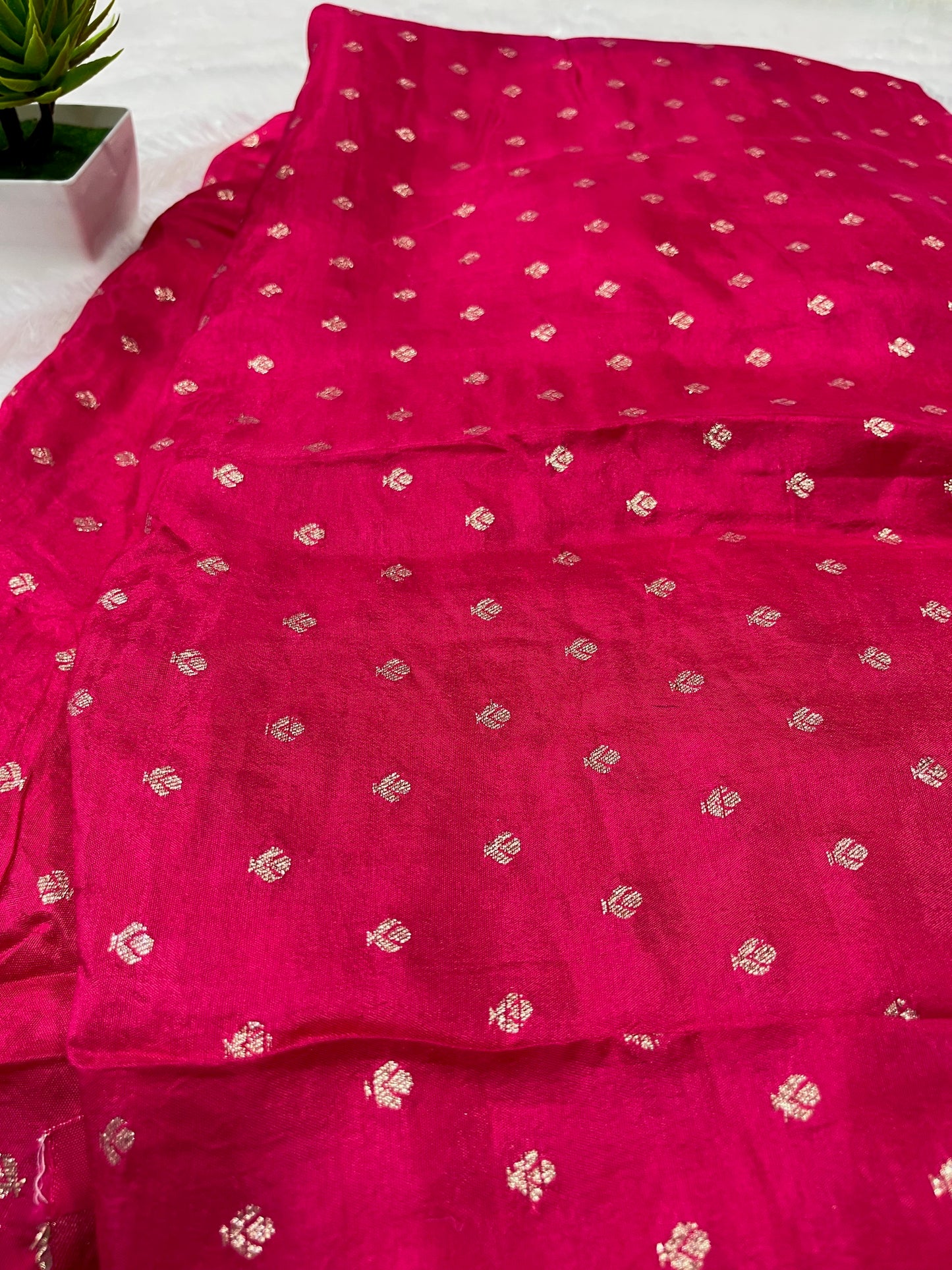 RANI PINK SHADE RUSSIAN SILK FABRIC