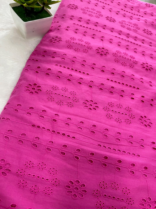 HOT PINK SHADE HACKOBA FABRIC