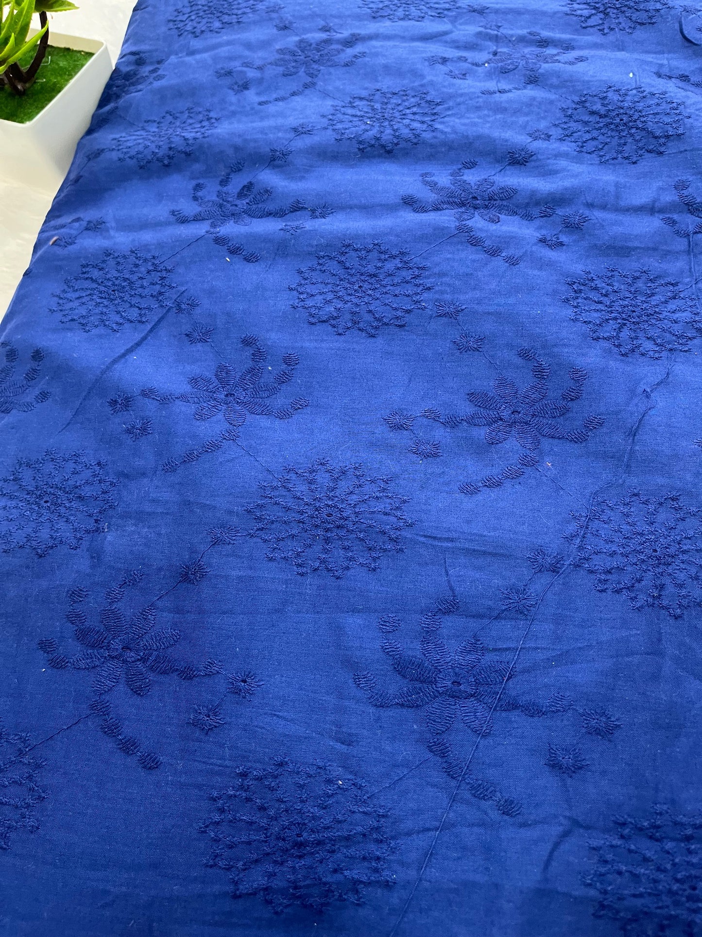 BLUE SHADE HACKOBA FABRIC