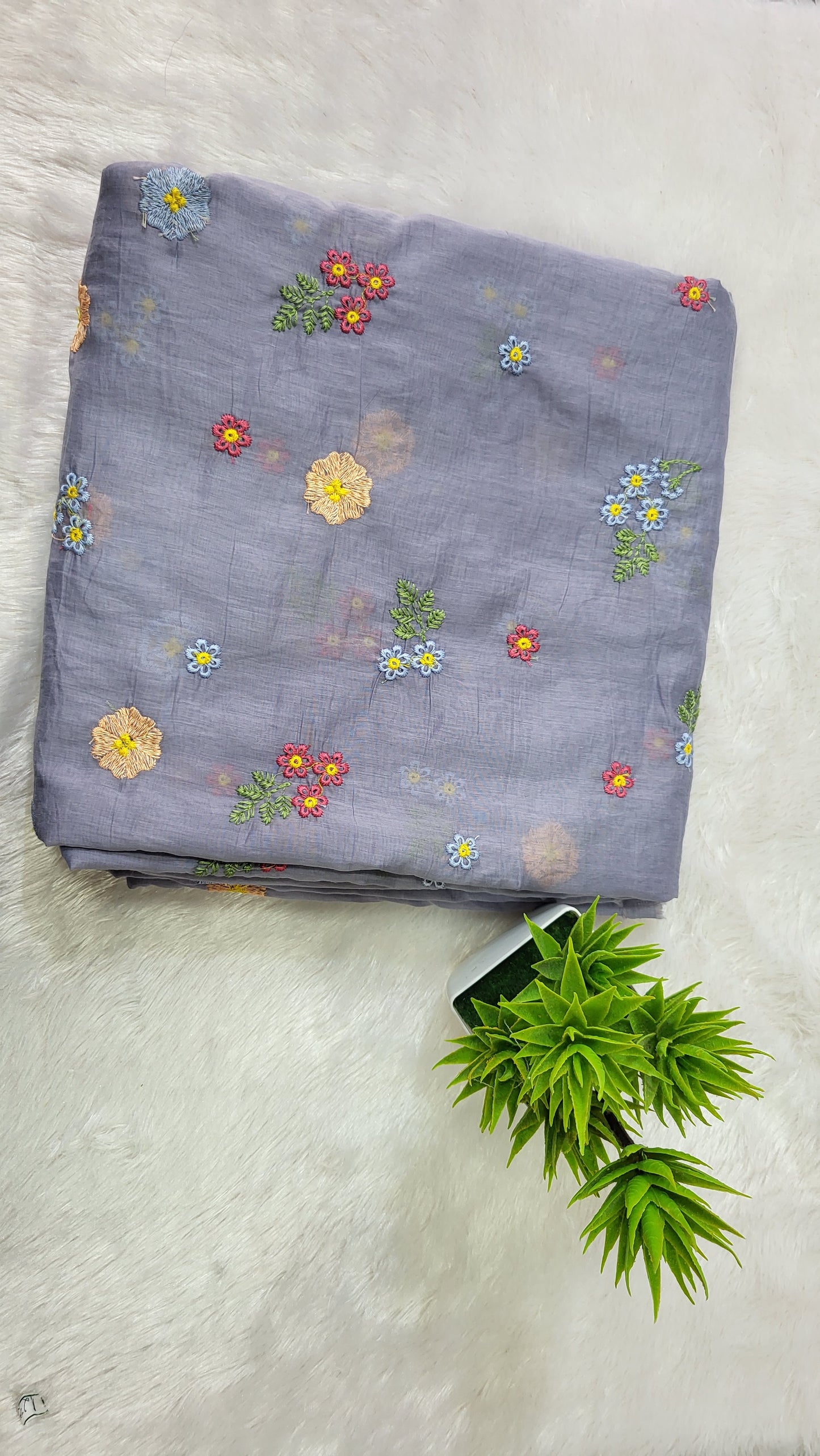 mul chanderi fabric