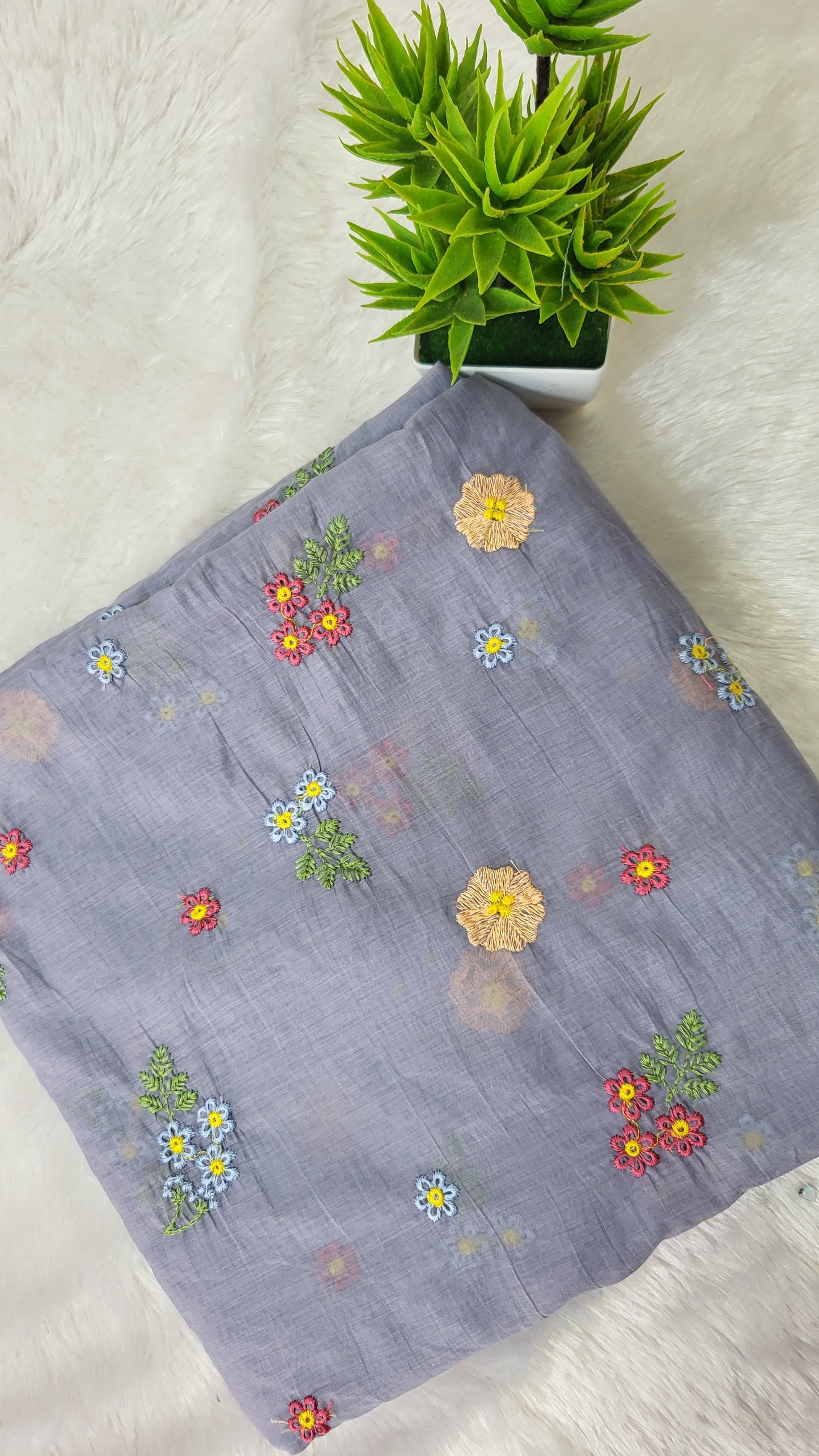 mul chanderi fabric