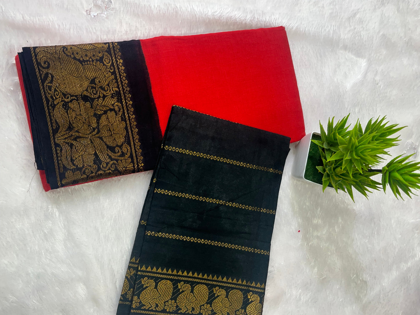Madurai cotton sungudi sarees