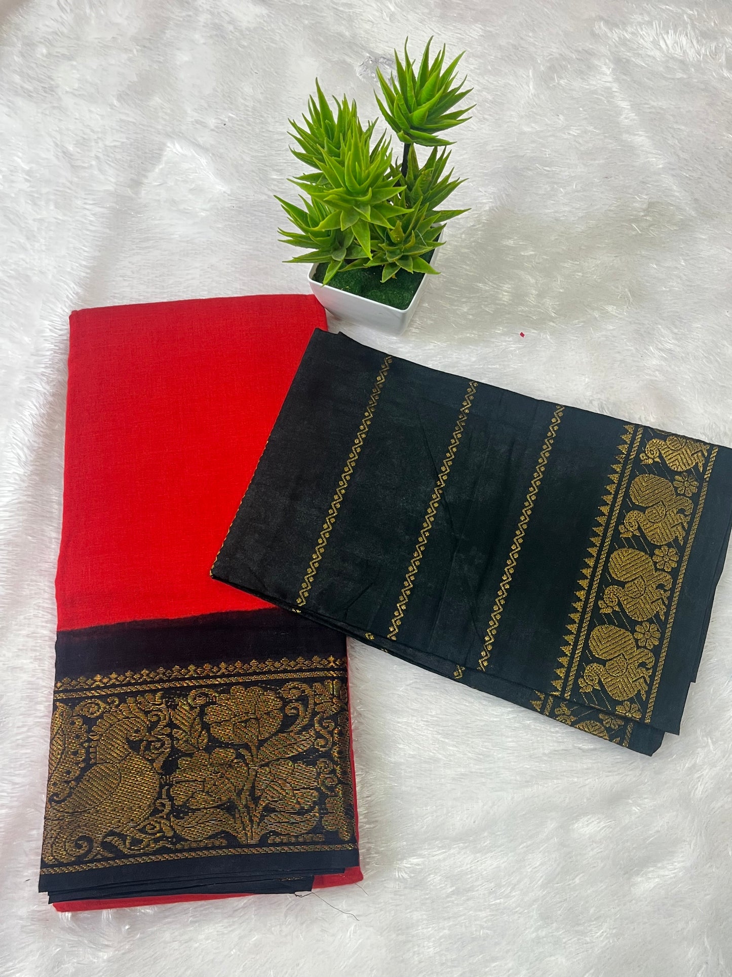 Madurai cotton sungudi sarees