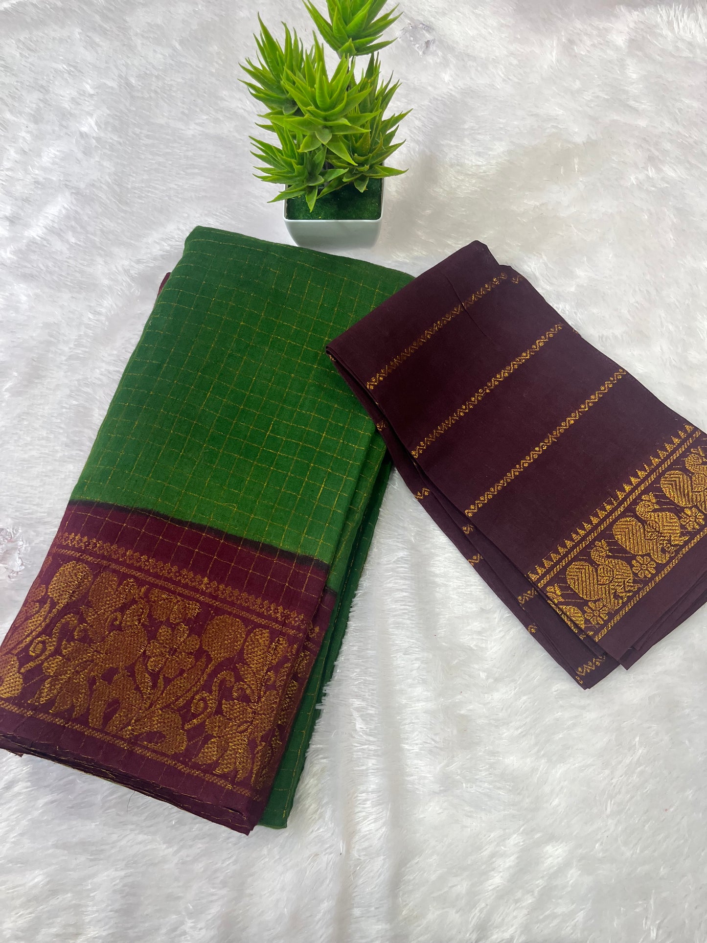Madurai cotton sungudi sarees