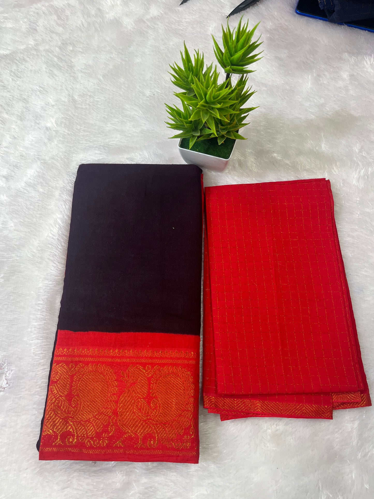 Madurai cotton sungudi sarees