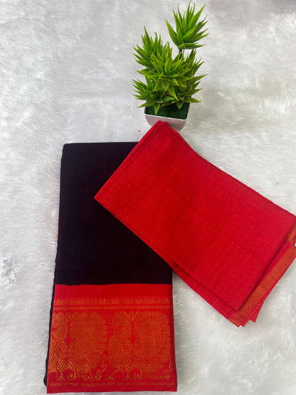 Madurai cotton sungudi sarees