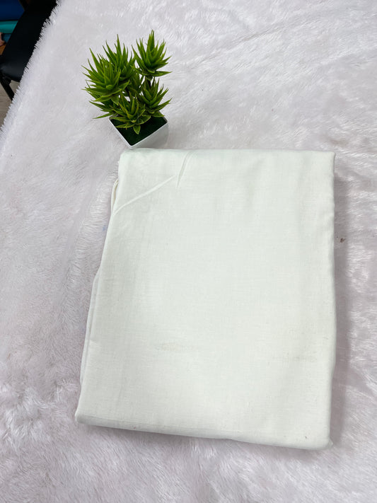 Plain cotton flex Fabric