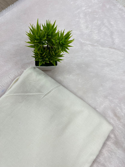 Plain cotton flex Fabric