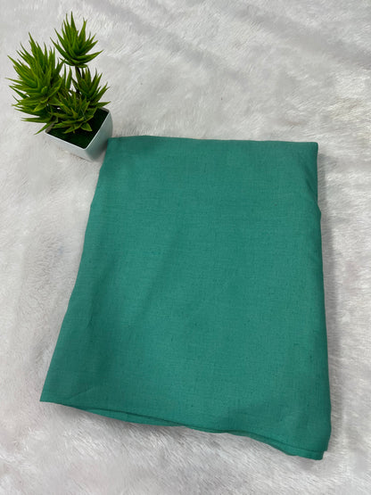Plain cotton flex Fabric