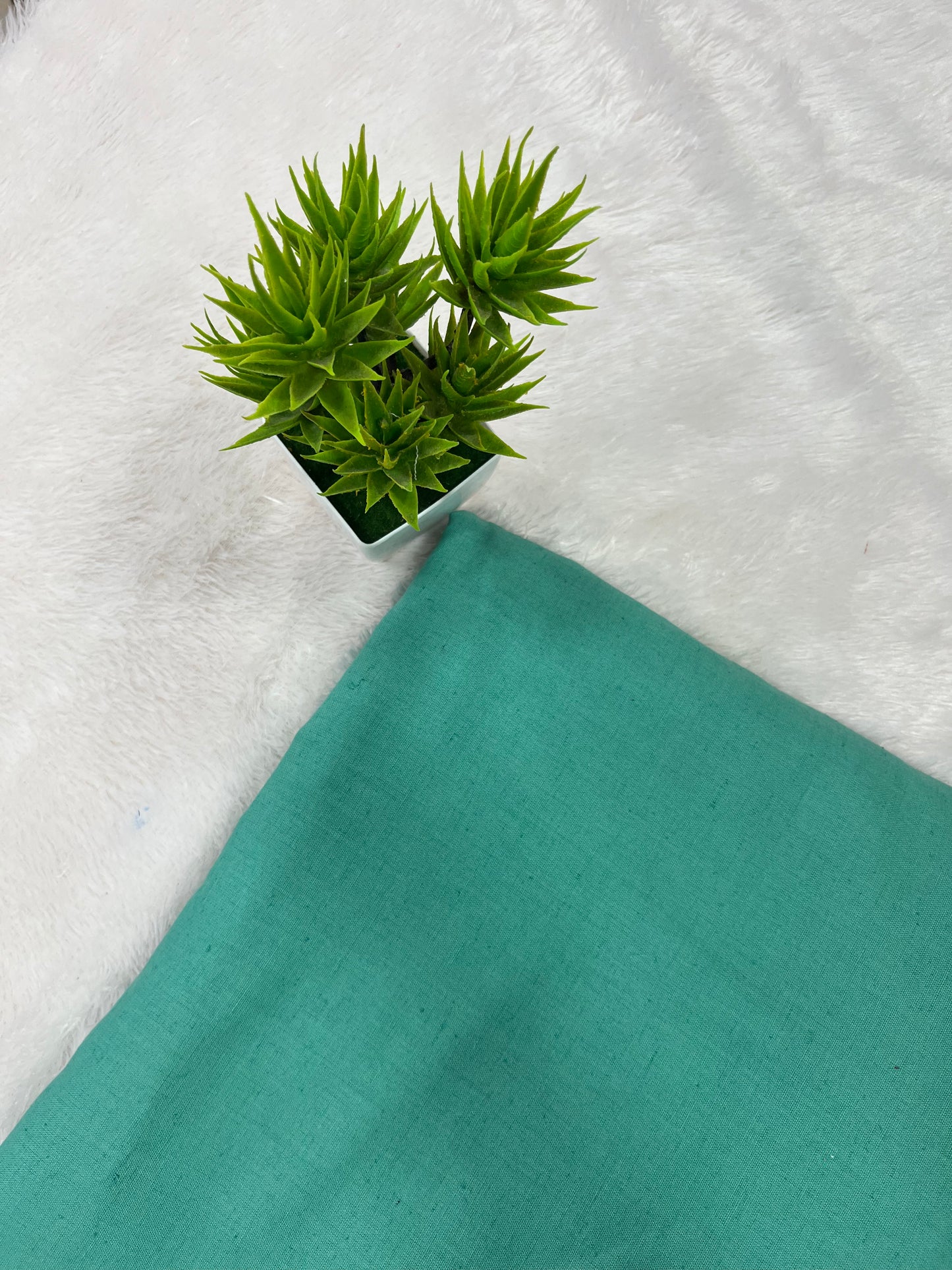 Plain cotton flex Fabric