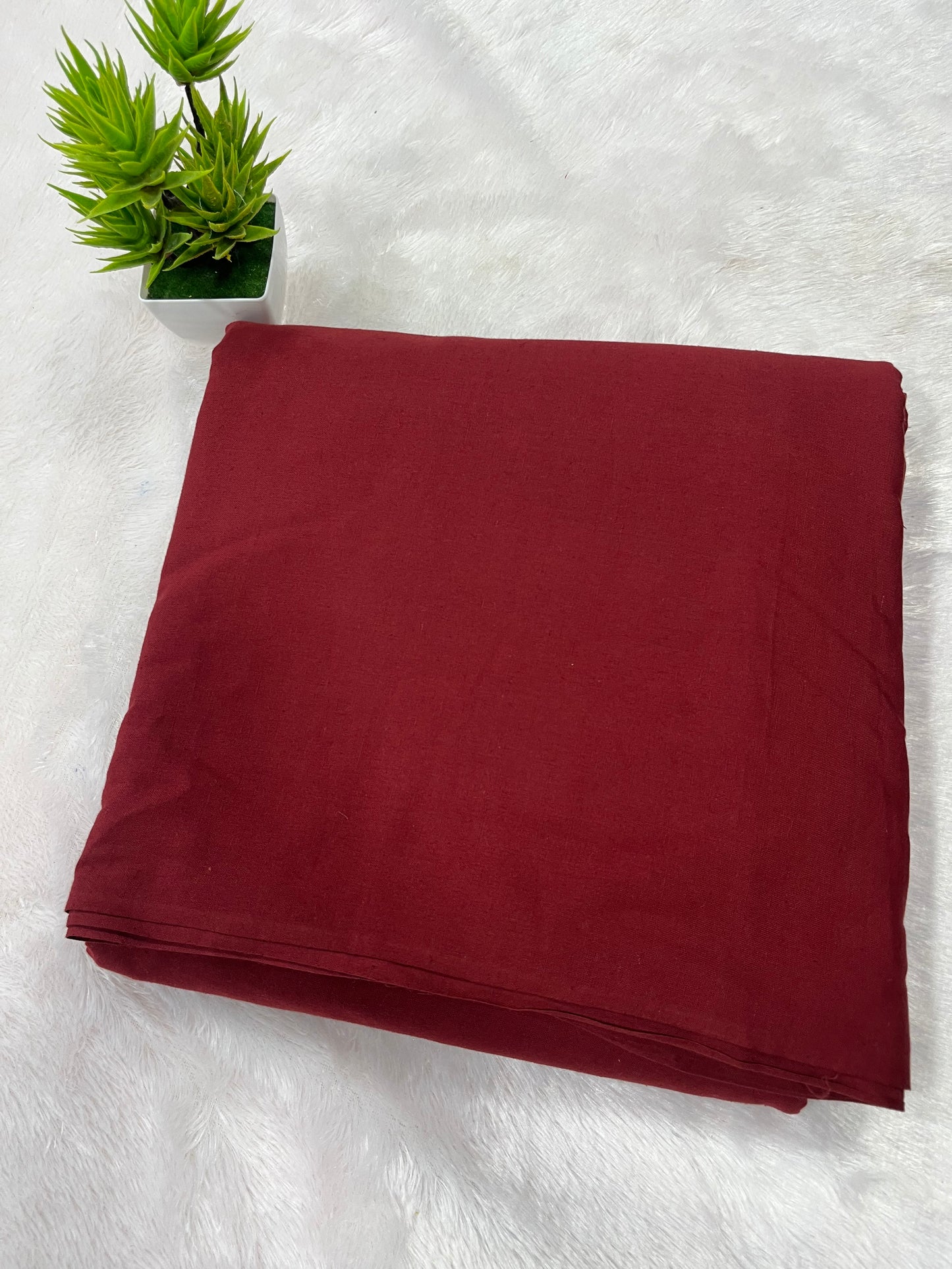 Plain cotton flex Fabric