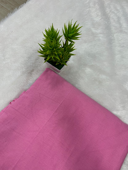Plain cotton flex Fabric