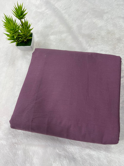 Plain cotton flex Fabric
