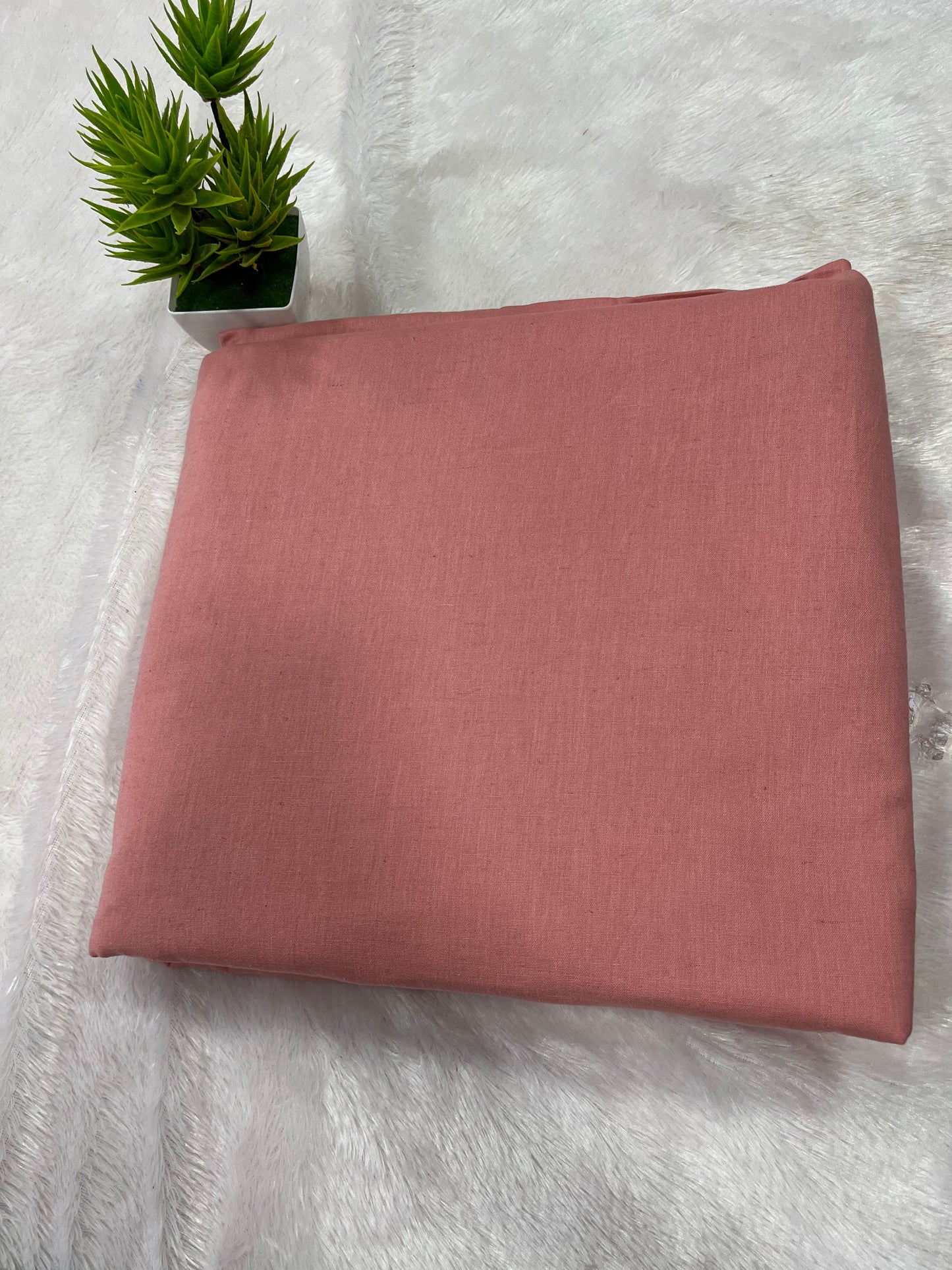 Plain cotton flex Fabric