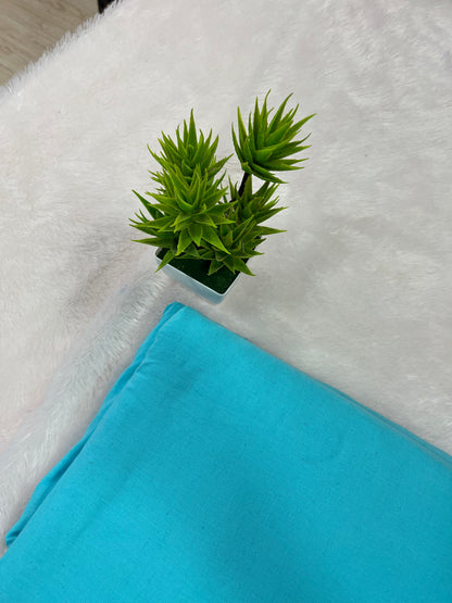Plain cotton flex Fabric