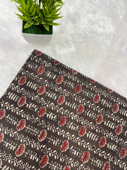 Ajrak natural dye cotton Fabric