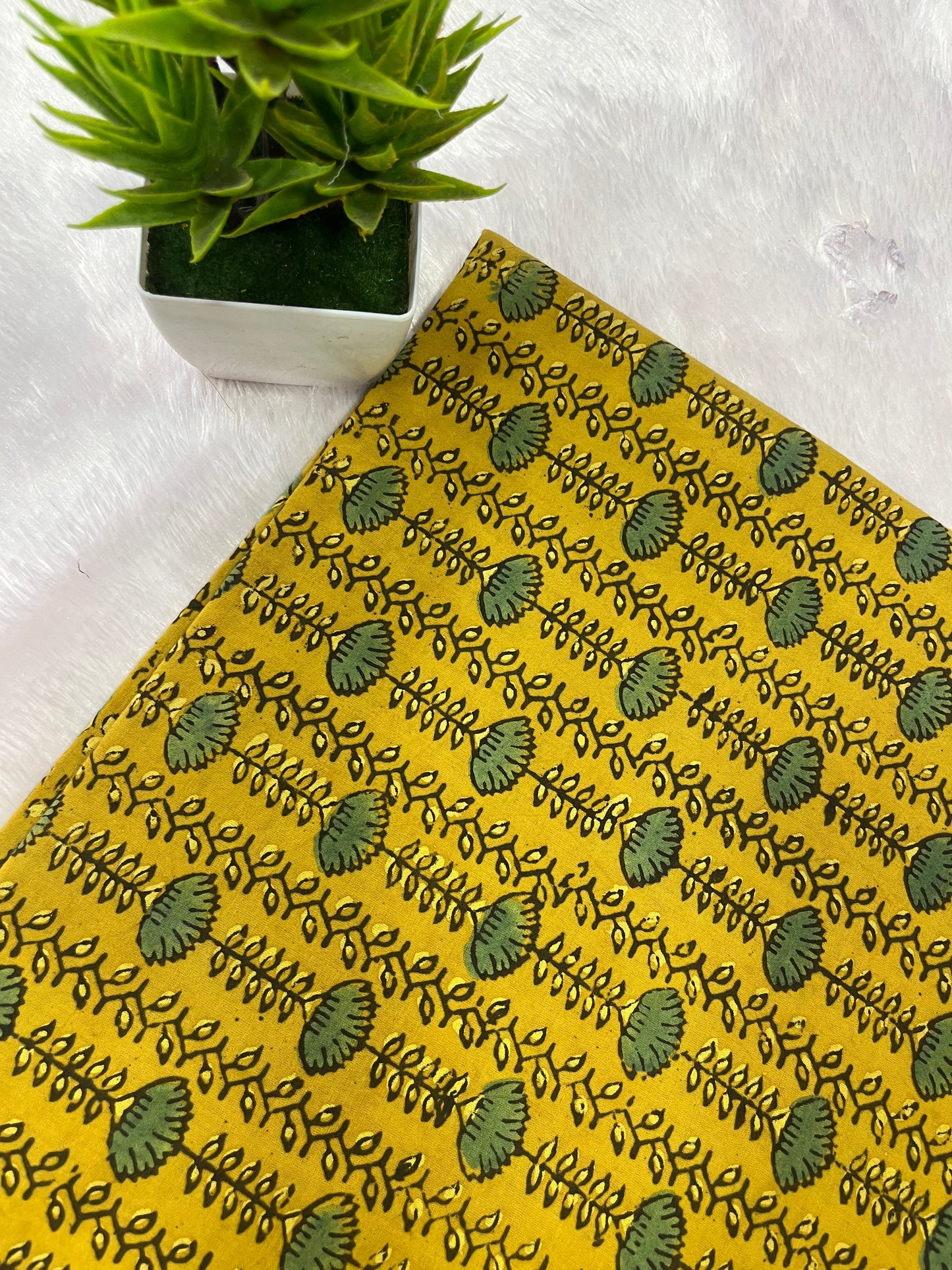 Ajrak natural dye cotton Fabric