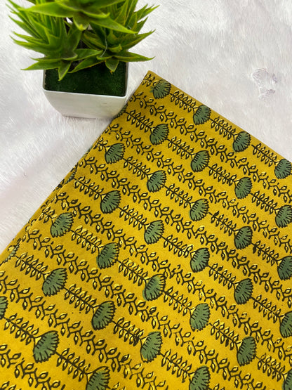 Ajrak natural dye cotton Fabric