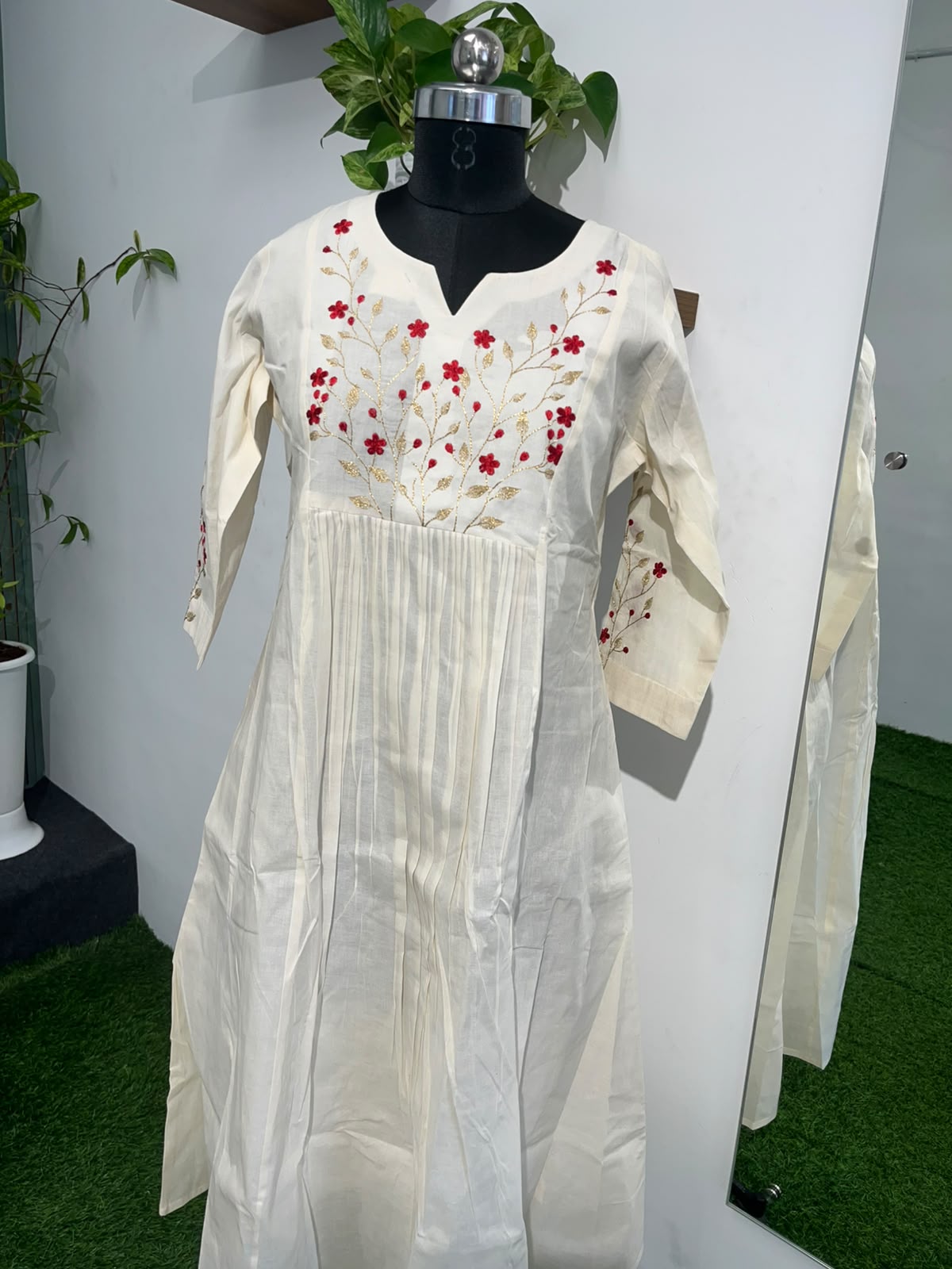 ONAM COLLECTIONS - A LINE FROCK
