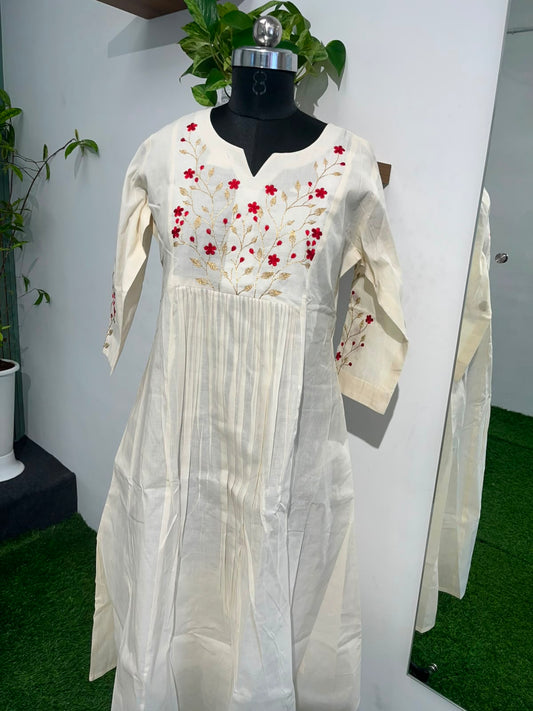 ONAM COLLECTIONS - A LINE FROCK