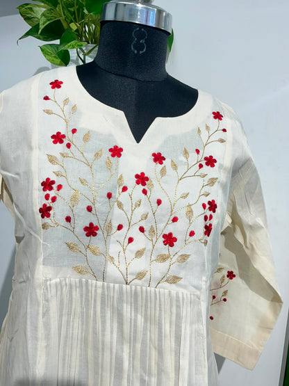 ONAM COLLECTIONS - A LINE FROCK